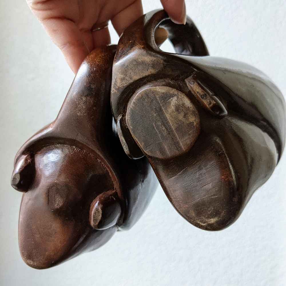 Set of two vintage wooden mugs! - Picture 5 of 7